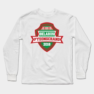 Team Belarus Pyeongchang 2018 Long Sleeve T-Shirt